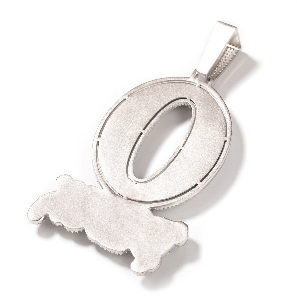[Dazzling Brilliance ¡¤ Luxury Customization] Letter Q Pendant Necklace ¡ª Fully Pav¨¦-Set with Zirconia