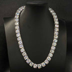 10mm Diamond Design Tennis Bracelet