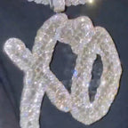 XO Designer Style Zircon Pendant