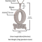 [Dazzling Brilliance ¡¤ Luxury Customization] Letter Q Pendant Necklace ¡ª Fully Pav¨¦-Set with Zirconia