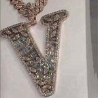 Holiday Special 49%OFF??Design Letter V Marquise Shape Pendant