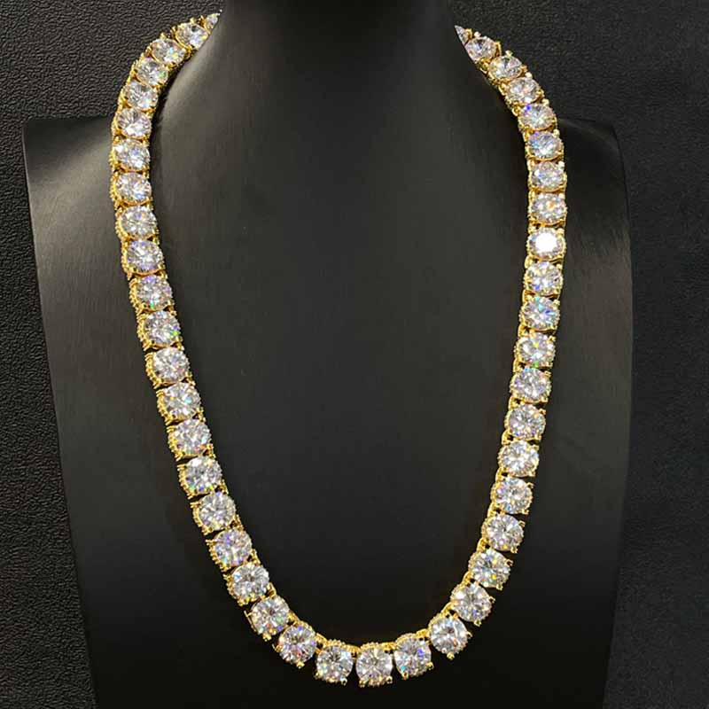 10mm Diamond Design Tennis Chain