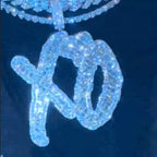 XO Designer Style Zircon Pendant