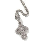 Iced Out Cross Pendant for Men Hip Hop Jewelry