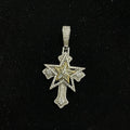 Five-pointed star cross Pendant