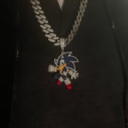 Street Style | Iced Out Backpack Pendant