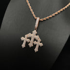 Vintage Classic Cross Pendant Necklace Hip Hop Jewelry