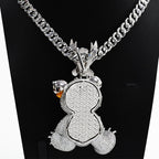 3D "Teddy" | 925S | Bear Pendant