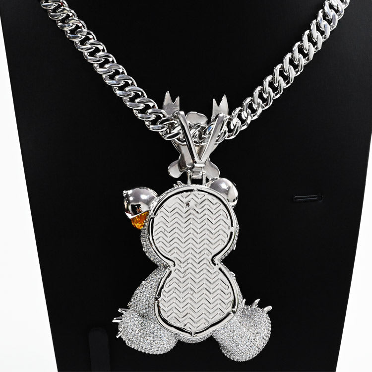 3D "Teddy" | 925S | Bear Pendant