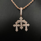 Vintage Classic Cross Pendant Necklace Hip Hop Jewelry