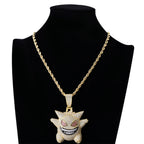 Gengar Pokemon Pendant Set, Cartoon Pokemon Spirit Jewelry