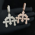 Vintage Classic Cross Pendant Necklace Hip Hop Jewelry