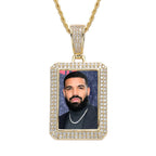 Square Photo Frame Solid Pendant — Creative DIY Personalized Photo Frame Pendant
