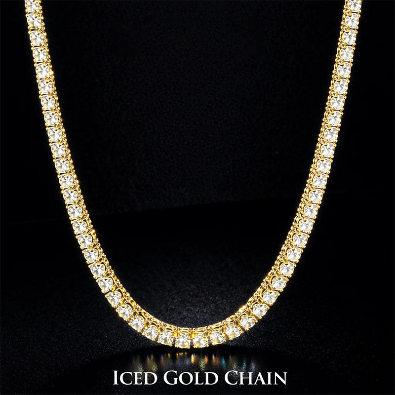 JIKU lced Out Tennis Chain