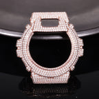 Viral Full-Diamond Moissanite Hip-Hop Watch Case (DW6900 Model)
