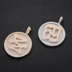 Custom | "69" Rotatable Large Turntable Solid Pendant