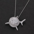 Hip Hop | "CZ Shark" Iced Out Pendant