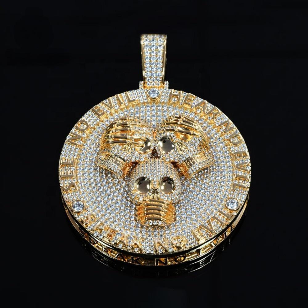Street Style | ¡°Hear No Evil, See No Evil, Speak No Evil¡± Pendant