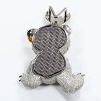 3D "Teddy" | 925S | Bear Pendant