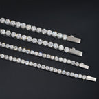 3~10mm 925 Sterling Silver Plated Tennis Chain