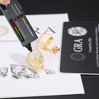 S925 Silver Skull Stud Earrings with D-Color Moissanite – Stylish &amp; Edgy