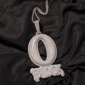 [Dazzling Brilliance ¡¤ Luxury Customization] Letter Q Pendant Necklace ¡ª Fully Pav¨¦-Set with Zirconia
