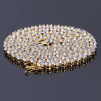 3~10mm 925 Sterling Silver Plated Tennis Chain