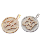 Custom | "69" Rotatable Large Turntable Solid Pendant