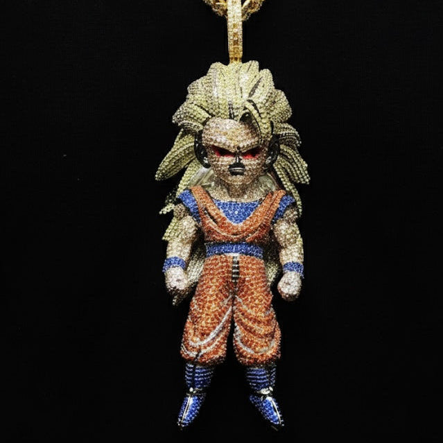 Hip Hop Jewelry: Extra Large, Fully Iced-Out Pendant