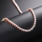 3~10mm 925 Sterling Silver Plated Tennis Chain